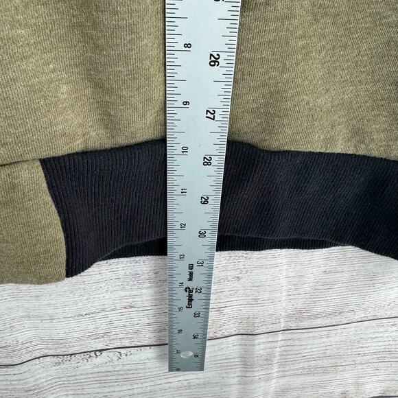 A$$holes Live Forever Full Zip Crewneck Sweatshirt Men's 3XL Green Black - Picture 8 of 8